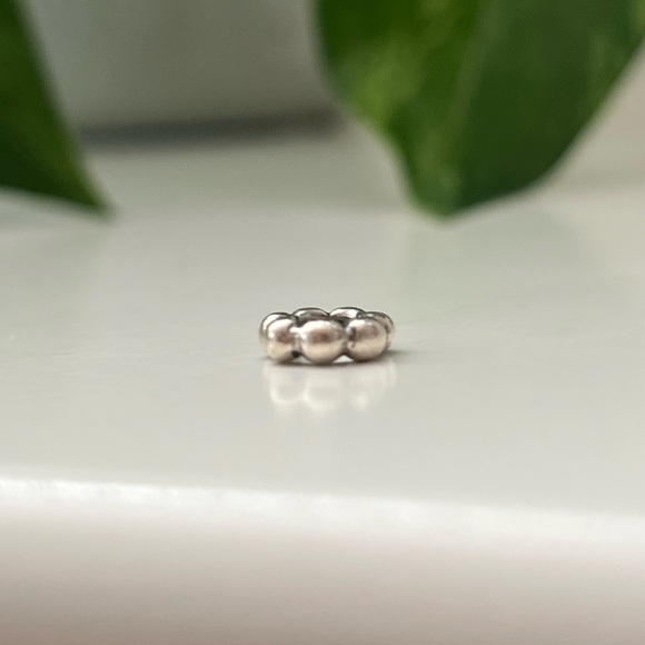 Retired Pandora Big Bubble Spacer Charm - Picture 5 of 8